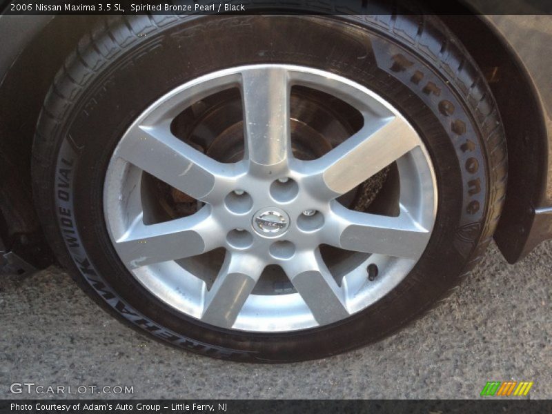 Spirited Bronze Pearl / Black 2006 Nissan Maxima 3.5 SL