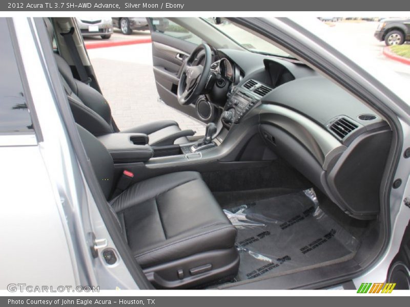 Silver Moon / Ebony 2012 Acura TL 3.7 SH-AWD Advance