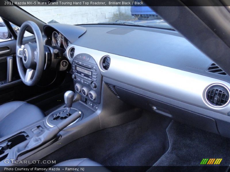 Brilliant Black / Black 2011 Mazda MX-5 Miata Grand Touring Hard Top Roadster