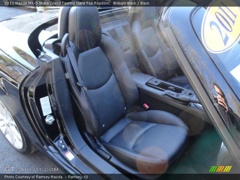 Brilliant Black / Black 2011 Mazda MX-5 Miata Grand Touring Hard Top Roadster