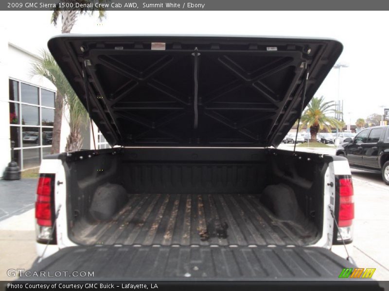 Summit White / Ebony 2009 GMC Sierra 1500 Denali Crew Cab AWD