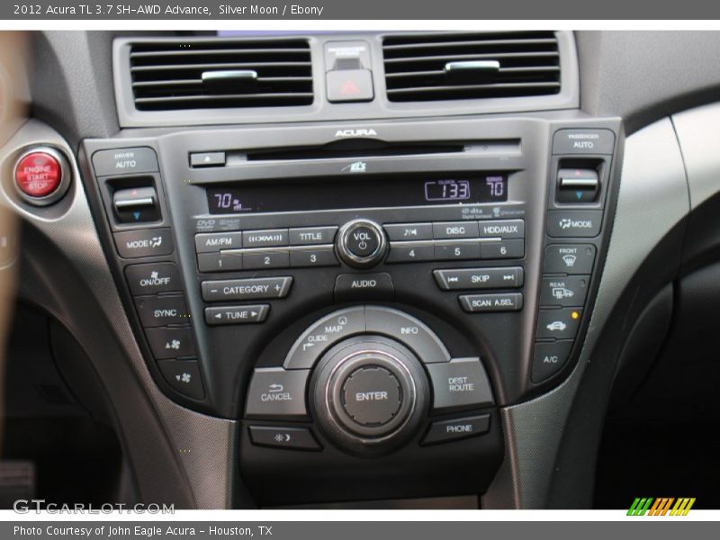 Silver Moon / Ebony 2012 Acura TL 3.7 SH-AWD Advance