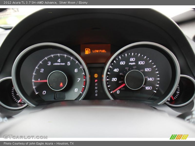 Silver Moon / Ebony 2012 Acura TL 3.7 SH-AWD Advance