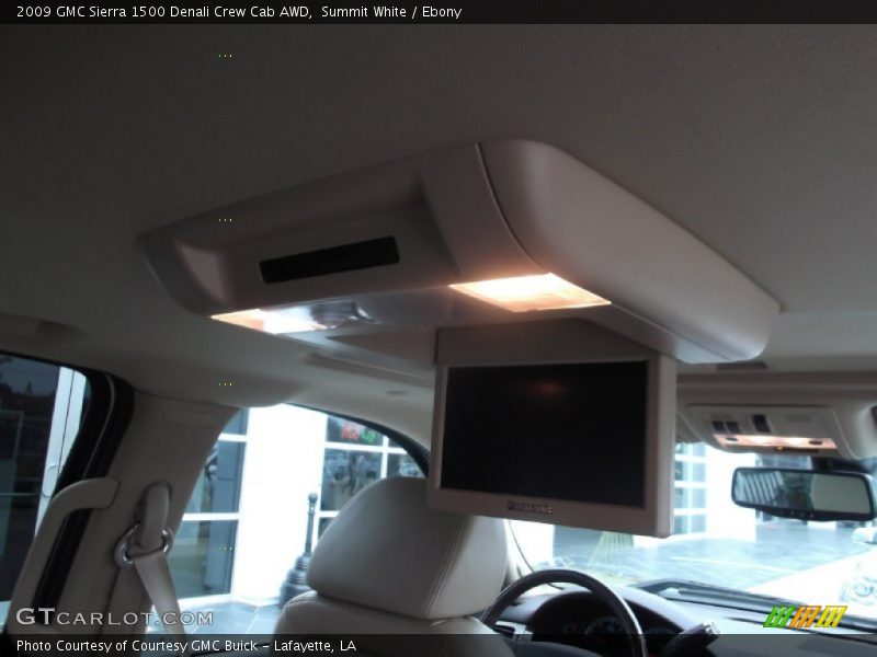 Summit White / Ebony 2009 GMC Sierra 1500 Denali Crew Cab AWD