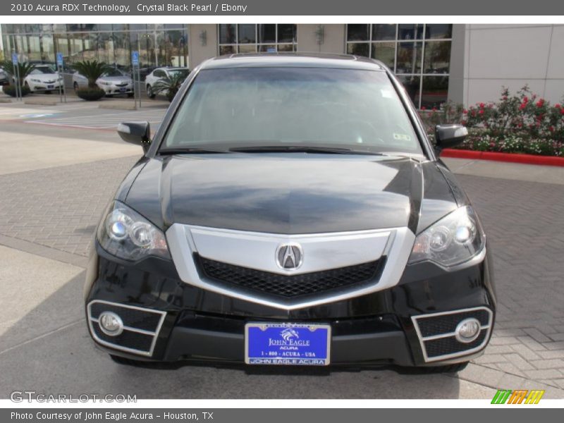 Crystal Black Pearl / Ebony 2010 Acura RDX Technology