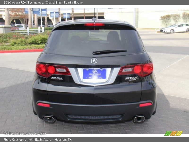 Crystal Black Pearl / Ebony 2010 Acura RDX Technology
