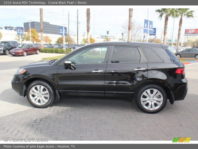 Crystal Black Pearl / Ebony 2010 Acura RDX Technology