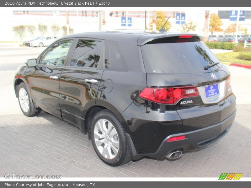 Crystal Black Pearl / Ebony 2010 Acura RDX Technology
