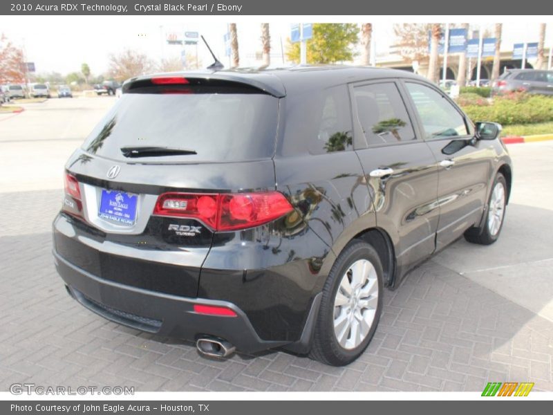 Crystal Black Pearl / Ebony 2010 Acura RDX Technology