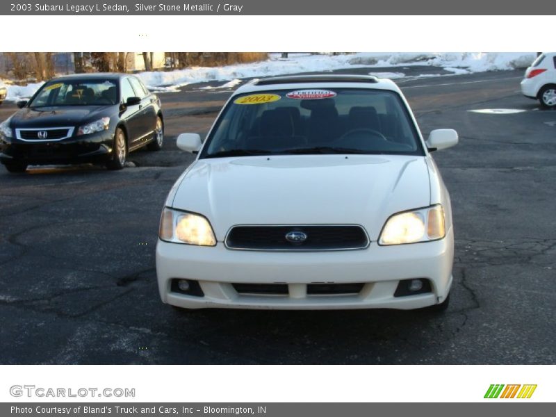 Silver Stone Metallic / Gray 2003 Subaru Legacy L Sedan