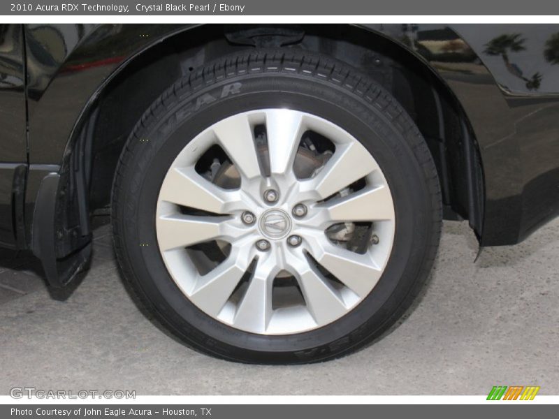 Crystal Black Pearl / Ebony 2010 Acura RDX Technology