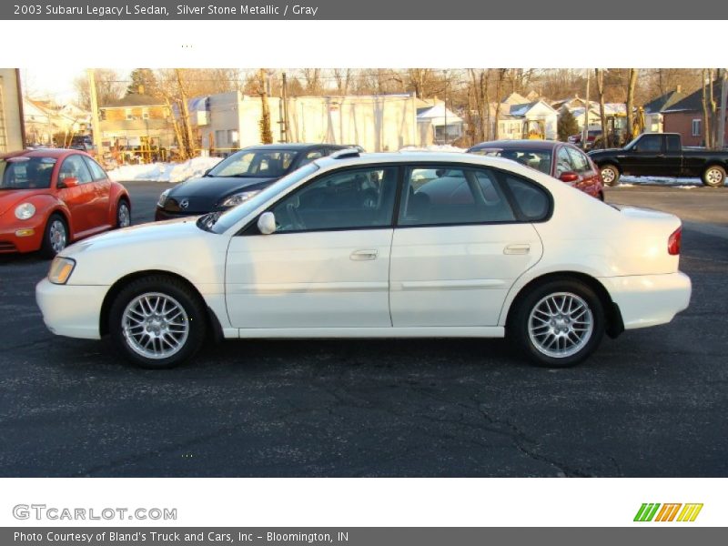 Silver Stone Metallic / Gray 2003 Subaru Legacy L Sedan
