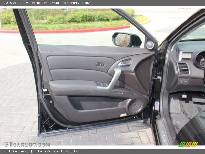 Crystal Black Pearl / Ebony 2010 Acura RDX Technology