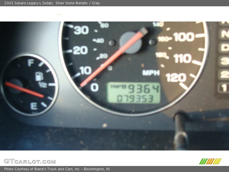 Silver Stone Metallic / Gray 2003 Subaru Legacy L Sedan
