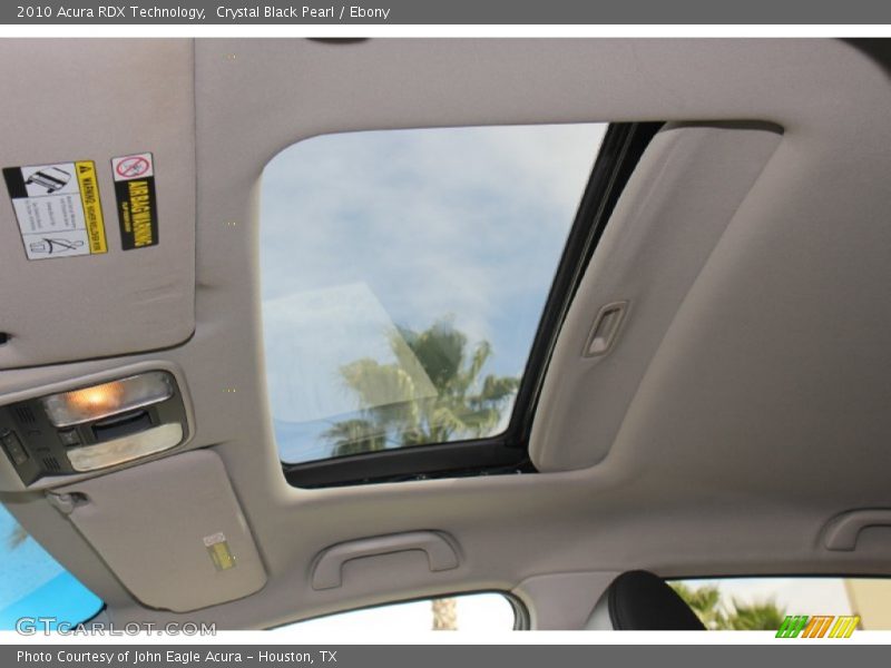Crystal Black Pearl / Ebony 2010 Acura RDX Technology