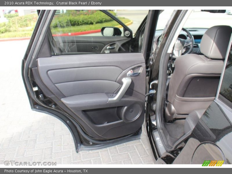 Crystal Black Pearl / Ebony 2010 Acura RDX Technology