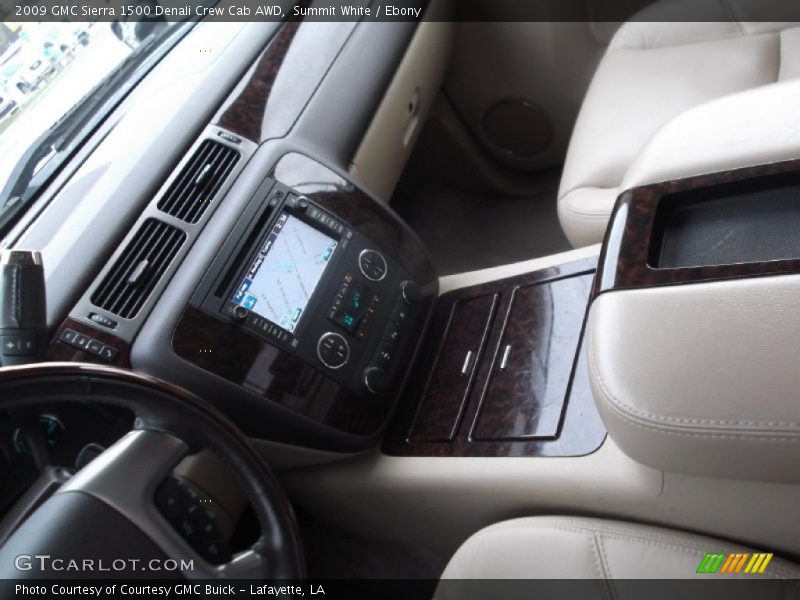 Summit White / Ebony 2009 GMC Sierra 1500 Denali Crew Cab AWD