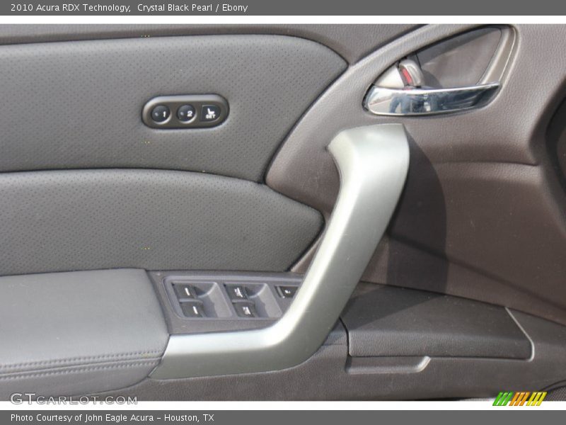 Crystal Black Pearl / Ebony 2010 Acura RDX Technology