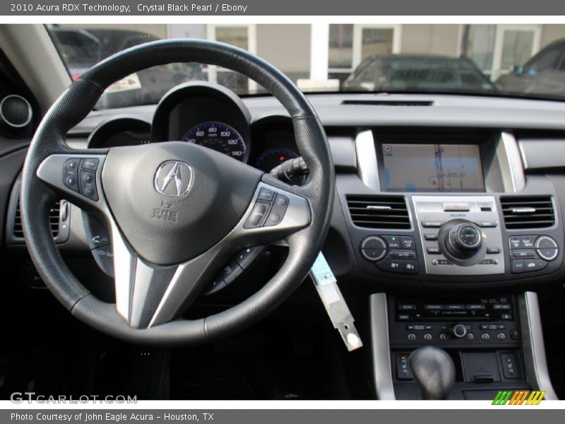 Crystal Black Pearl / Ebony 2010 Acura RDX Technology
