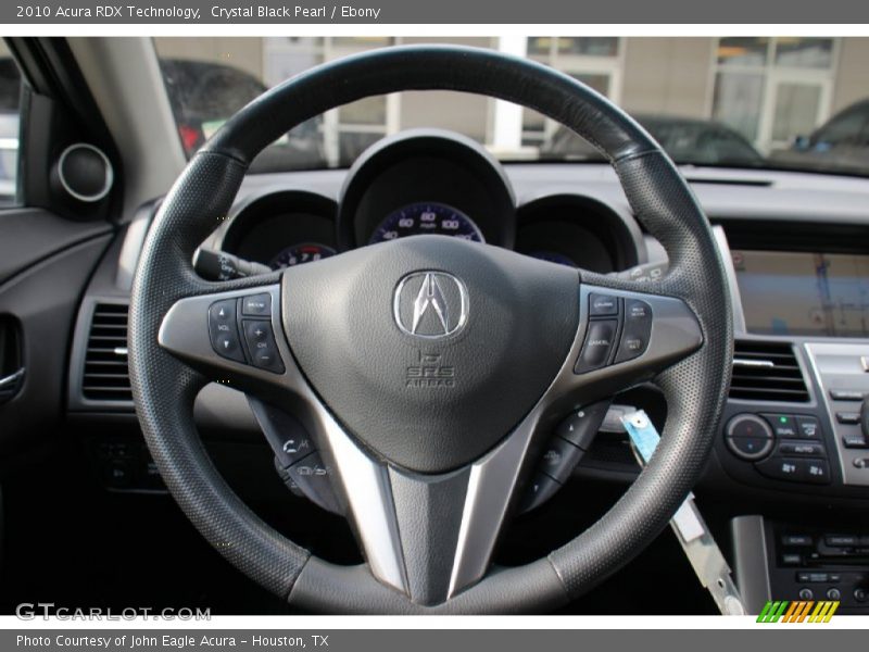 Crystal Black Pearl / Ebony 2010 Acura RDX Technology