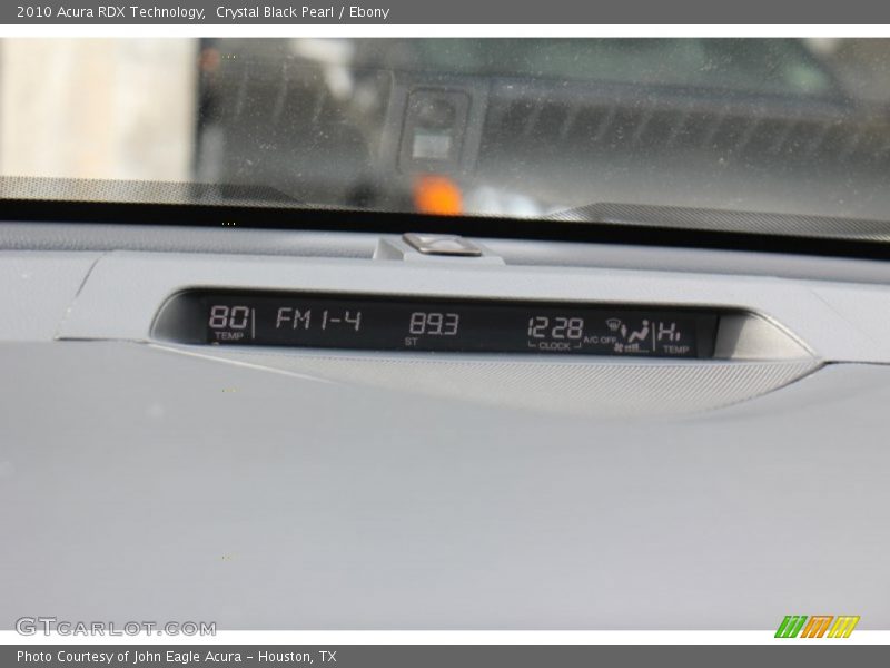 Crystal Black Pearl / Ebony 2010 Acura RDX Technology