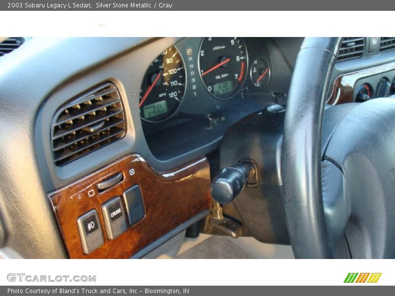Silver Stone Metallic / Gray 2003 Subaru Legacy L Sedan