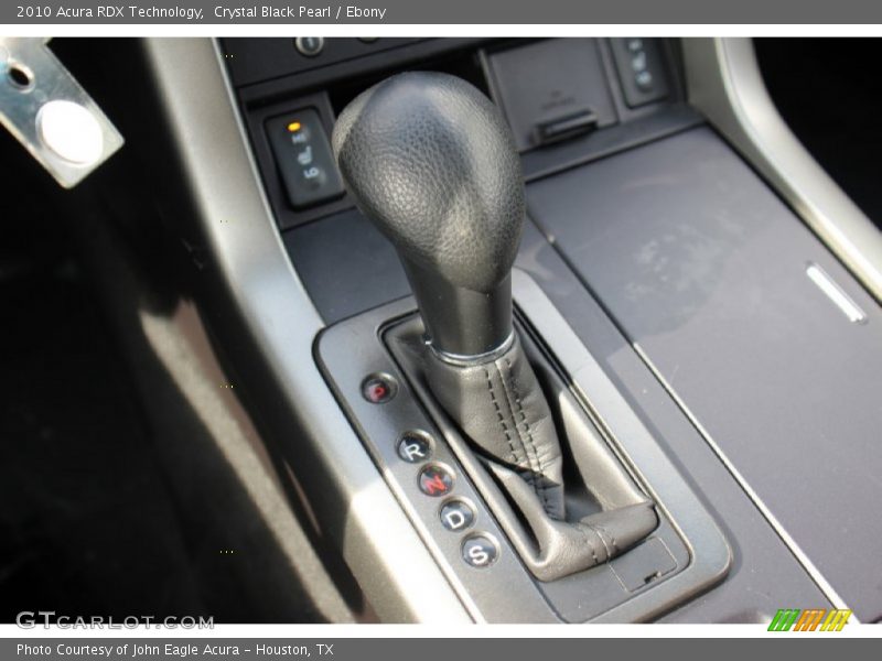 Crystal Black Pearl / Ebony 2010 Acura RDX Technology