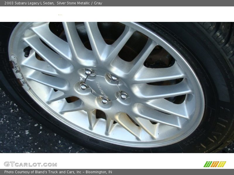 Silver Stone Metallic / Gray 2003 Subaru Legacy L Sedan