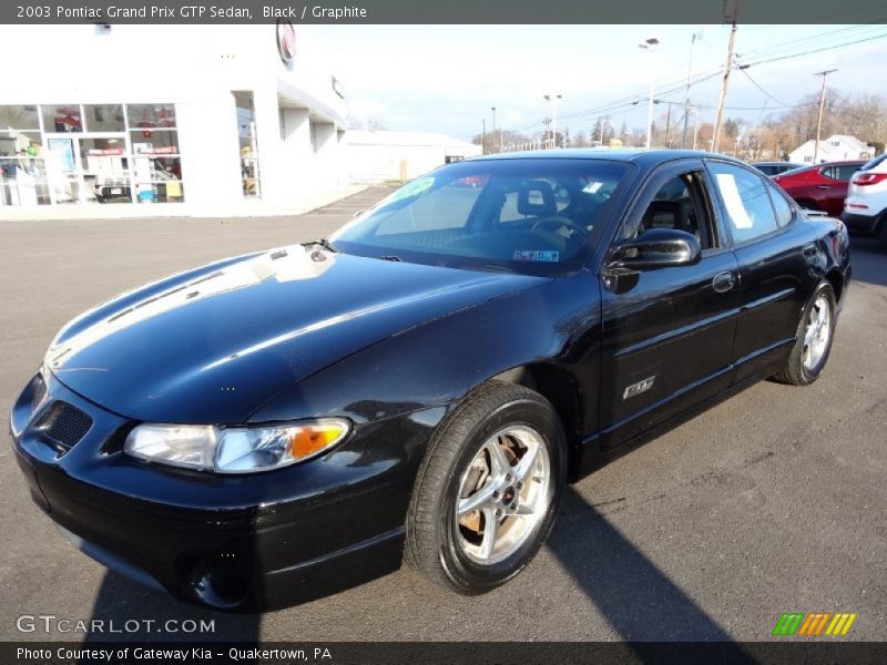 Black / Graphite 2003 Pontiac Grand Prix GTP Sedan