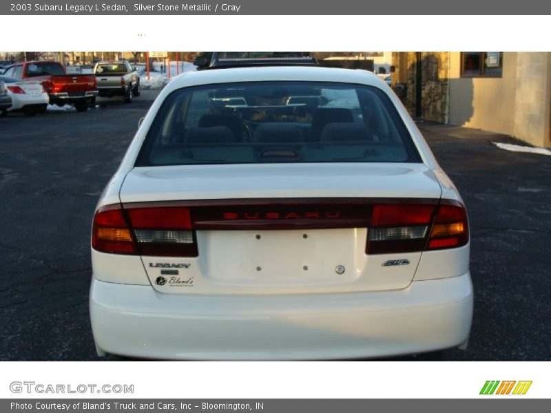 Silver Stone Metallic / Gray 2003 Subaru Legacy L Sedan
