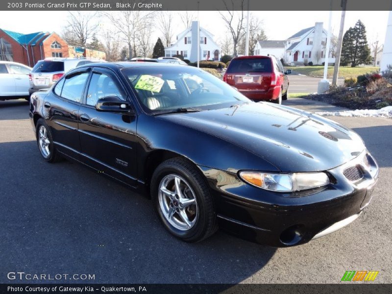 Black / Graphite 2003 Pontiac Grand Prix GTP Sedan