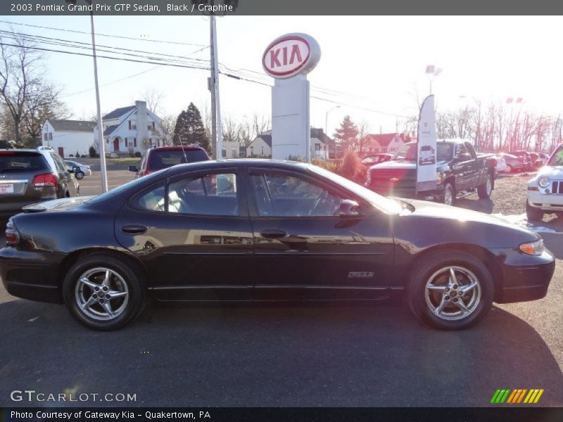 Black / Graphite 2003 Pontiac Grand Prix GTP Sedan
