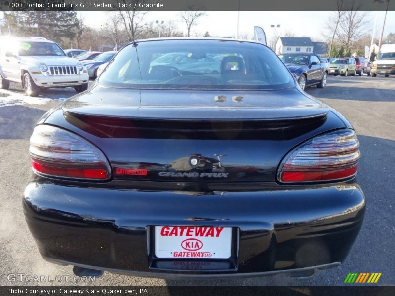 Black / Graphite 2003 Pontiac Grand Prix GTP Sedan