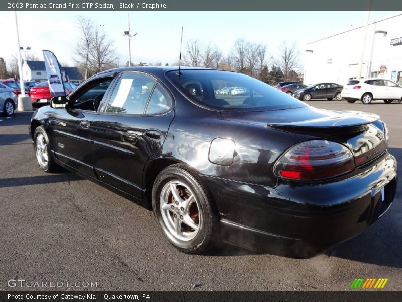 Black / Graphite 2003 Pontiac Grand Prix GTP Sedan
