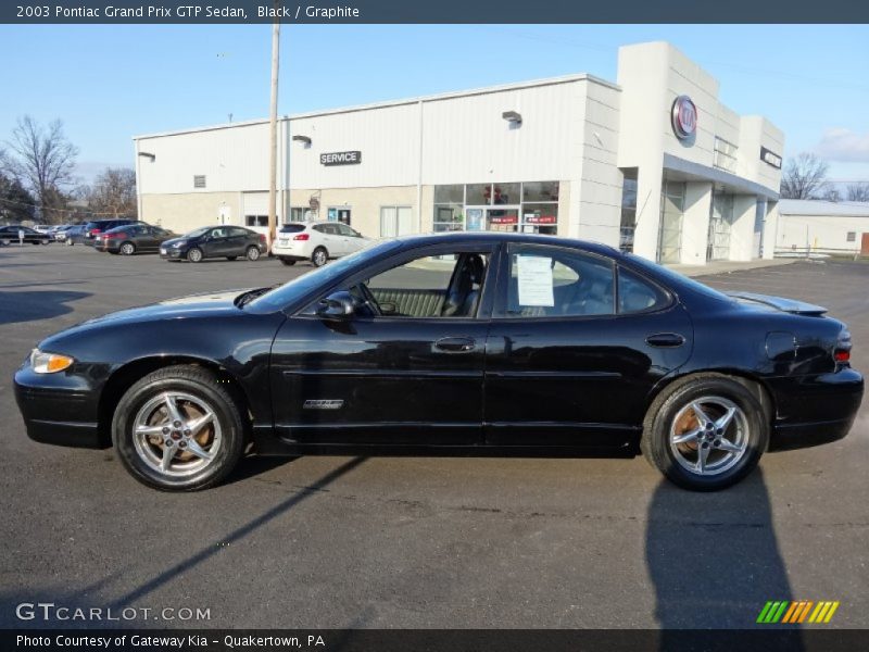 Black / Graphite 2003 Pontiac Grand Prix GTP Sedan