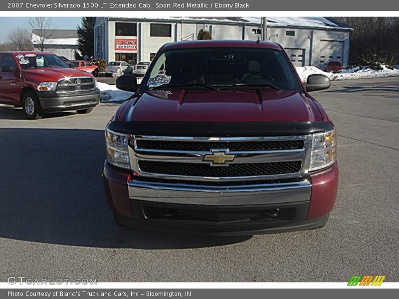 Sport Red Metallic / Ebony Black 2007 Chevrolet Silverado 1500 LT Extended Cab