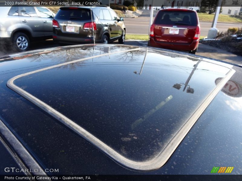 Black / Graphite 2003 Pontiac Grand Prix GTP Sedan