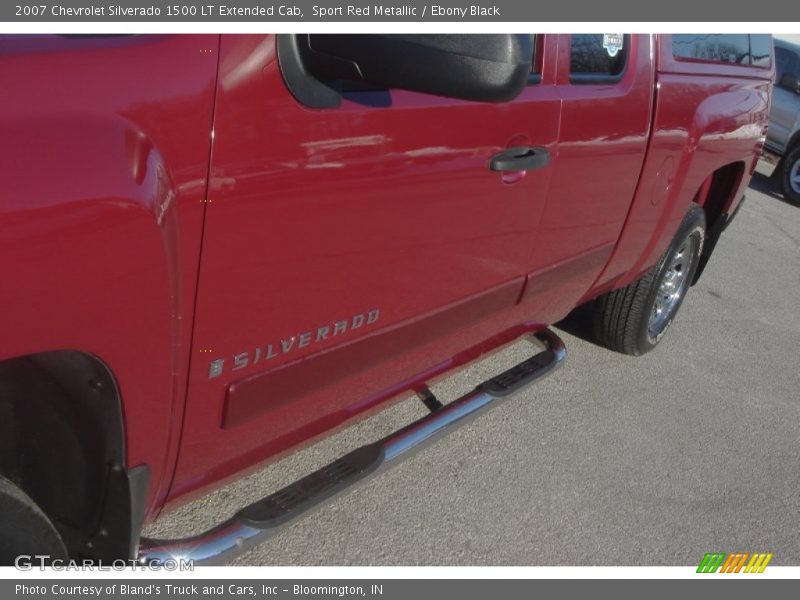 Sport Red Metallic / Ebony Black 2007 Chevrolet Silverado 1500 LT Extended Cab