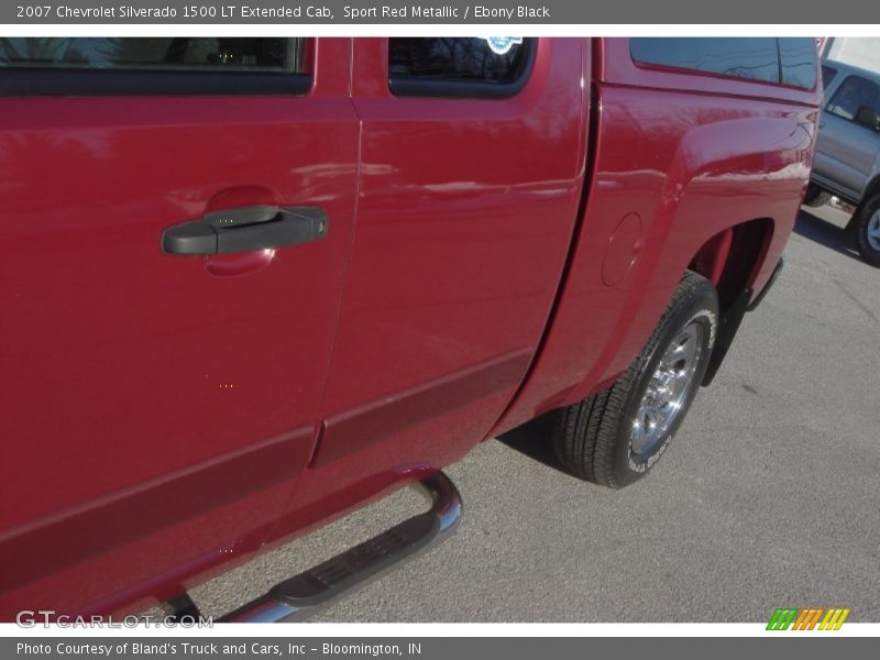 Sport Red Metallic / Ebony Black 2007 Chevrolet Silverado 1500 LT Extended Cab