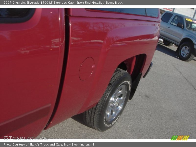 Sport Red Metallic / Ebony Black 2007 Chevrolet Silverado 1500 LT Extended Cab