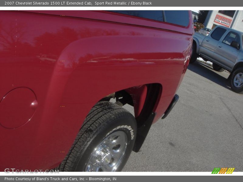 Sport Red Metallic / Ebony Black 2007 Chevrolet Silverado 1500 LT Extended Cab