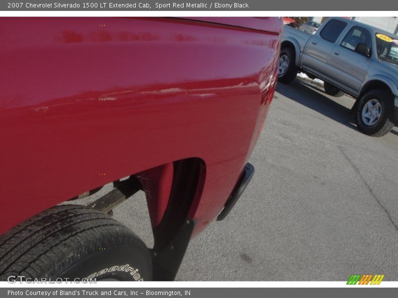 Sport Red Metallic / Ebony Black 2007 Chevrolet Silverado 1500 LT Extended Cab