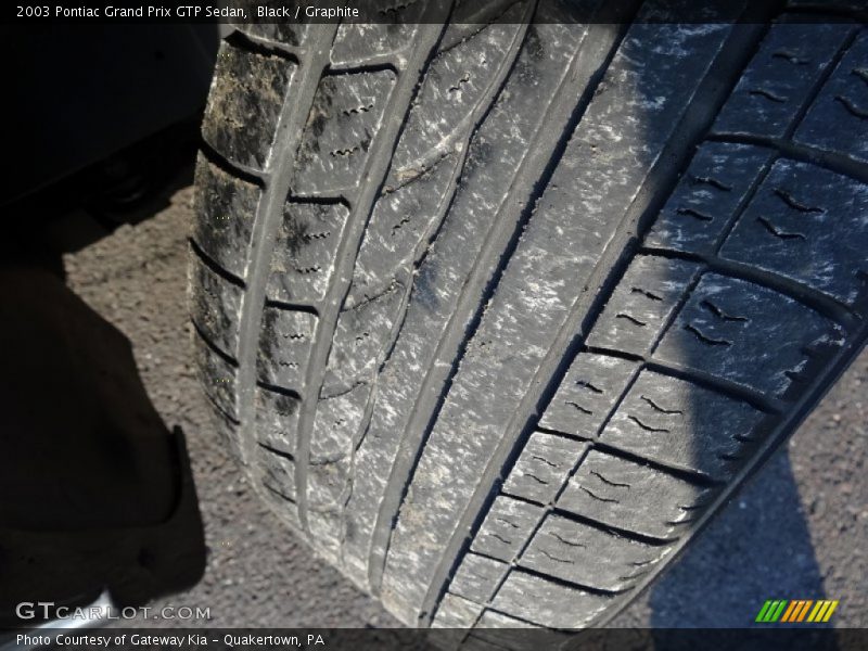 Black / Graphite 2003 Pontiac Grand Prix GTP Sedan