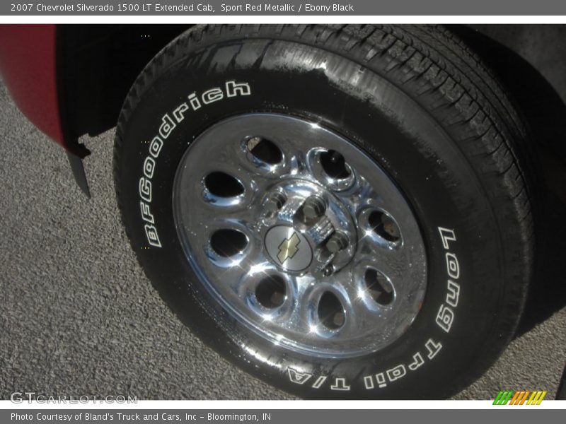 Sport Red Metallic / Ebony Black 2007 Chevrolet Silverado 1500 LT Extended Cab