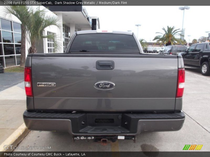 Dark Shadow Grey Metallic / Medium/Dark Flint 2008 Ford F150 STX SuperCab