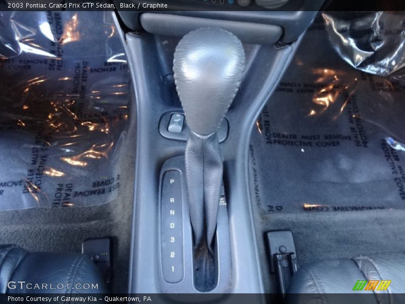 Black / Graphite 2003 Pontiac Grand Prix GTP Sedan