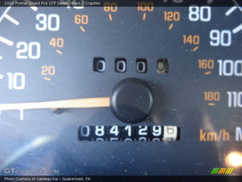 Black / Graphite 2003 Pontiac Grand Prix GTP Sedan