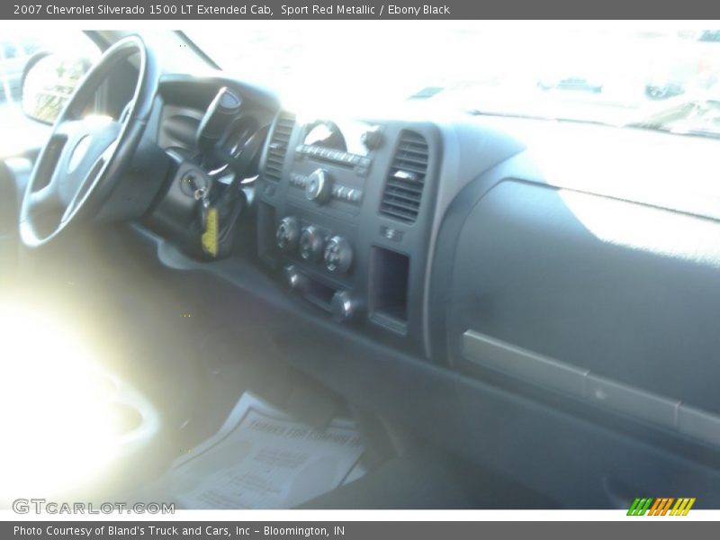 Sport Red Metallic / Ebony Black 2007 Chevrolet Silverado 1500 LT Extended Cab