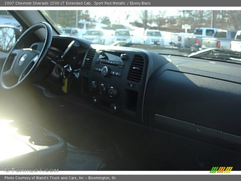 Sport Red Metallic / Ebony Black 2007 Chevrolet Silverado 1500 LT Extended Cab