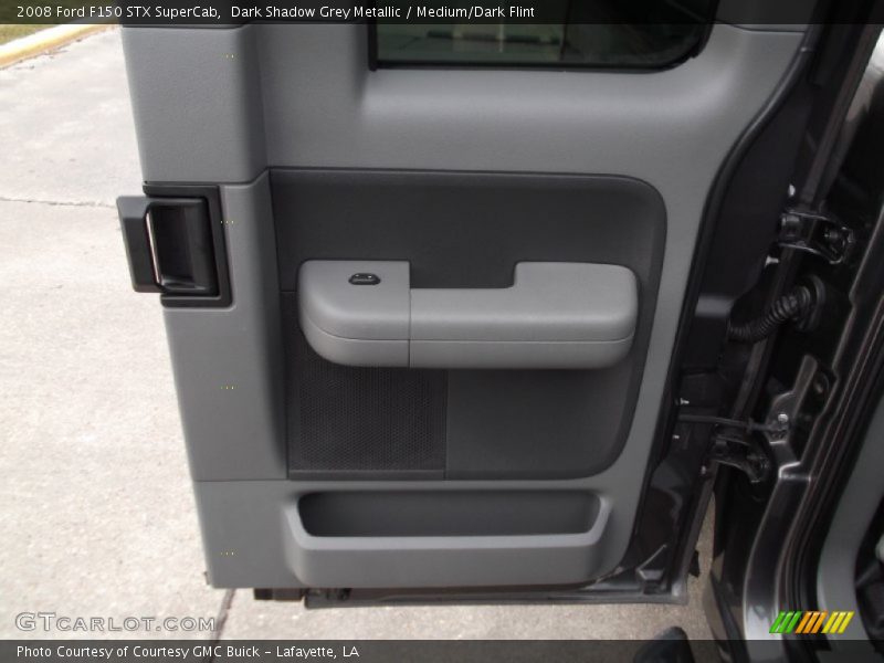 Dark Shadow Grey Metallic / Medium/Dark Flint 2008 Ford F150 STX SuperCab